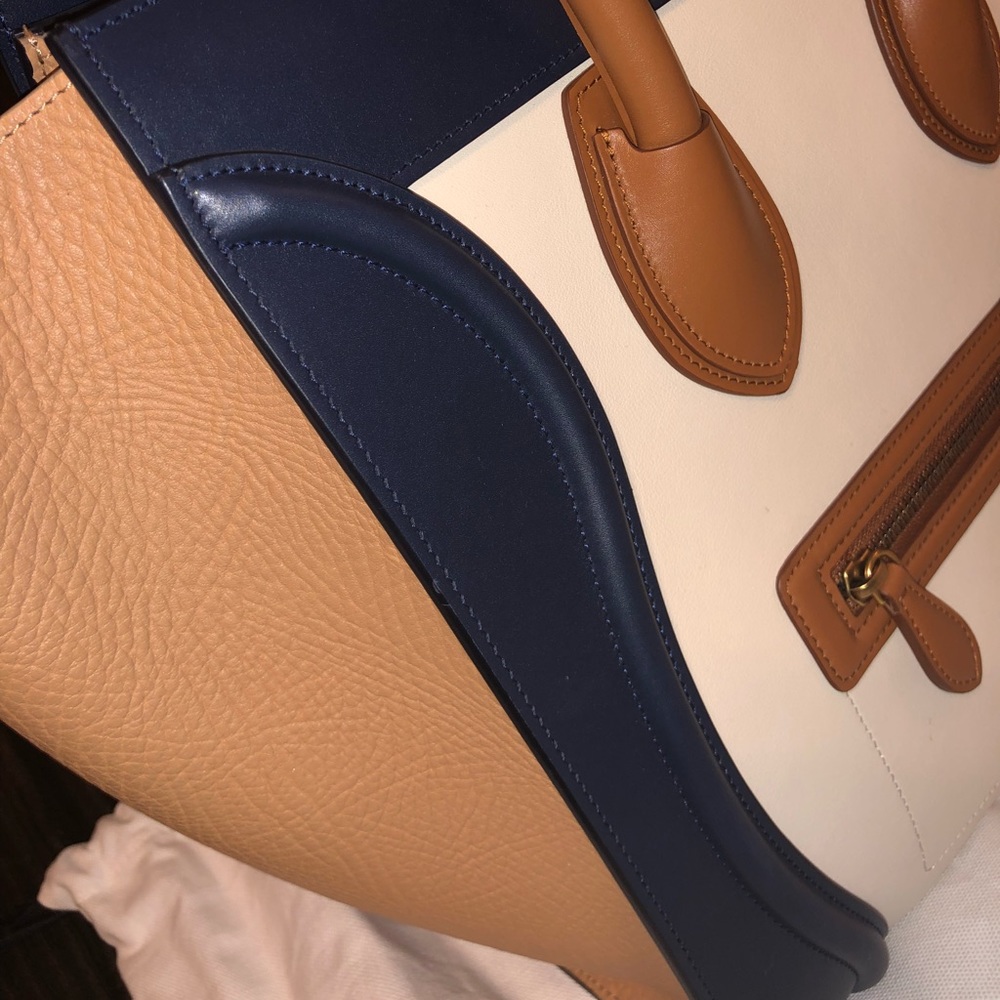Celine Luggage Tote Tri Color - Picture 3 of 8